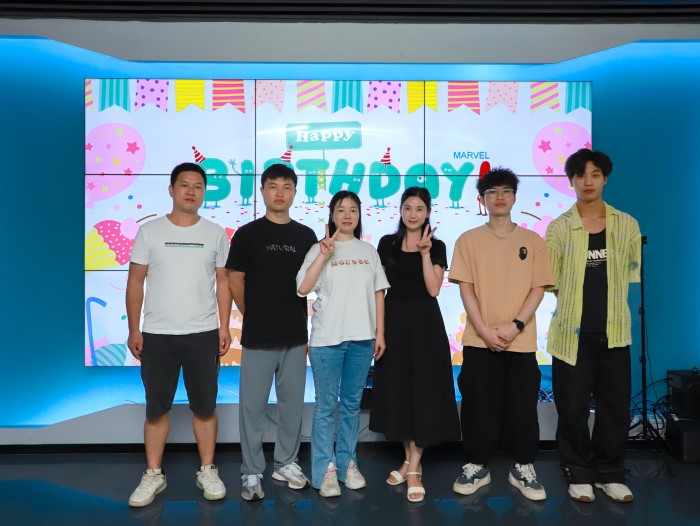 溫馨一“夏”，共悅生辰 | 瑪威爾顯控6月員工生日會(huì)！